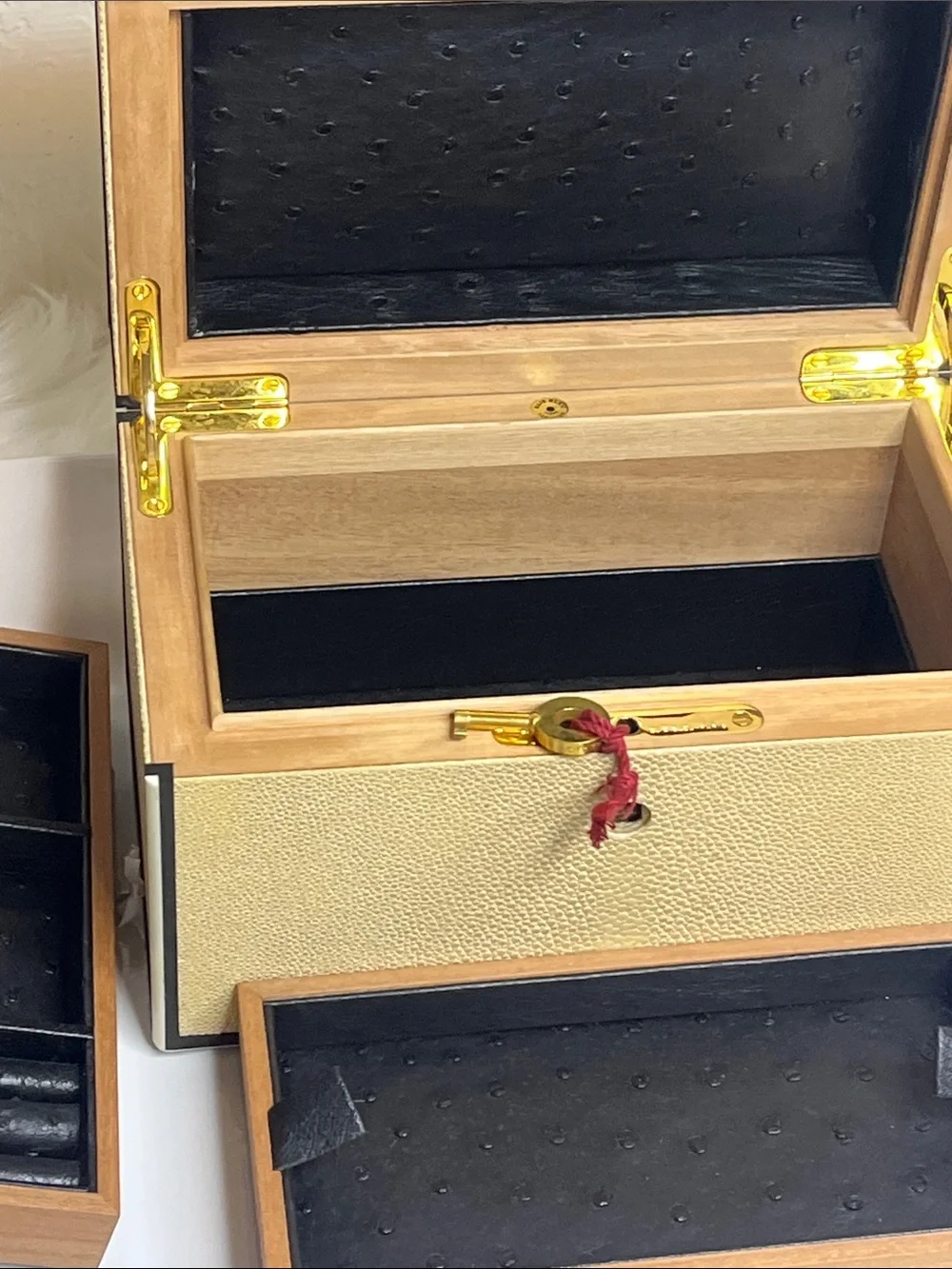 Elie Bleu Luxury Jewelry Storage Box